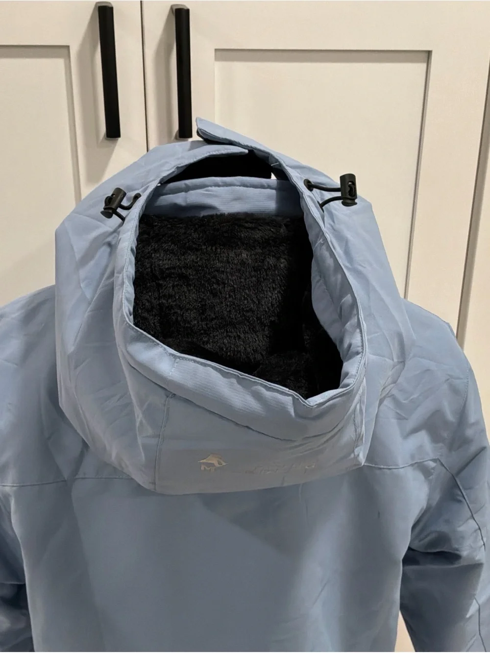 Women’s Ski Jacket Waterproof Warm Winter Coat Hooded Snowboarding S Blue